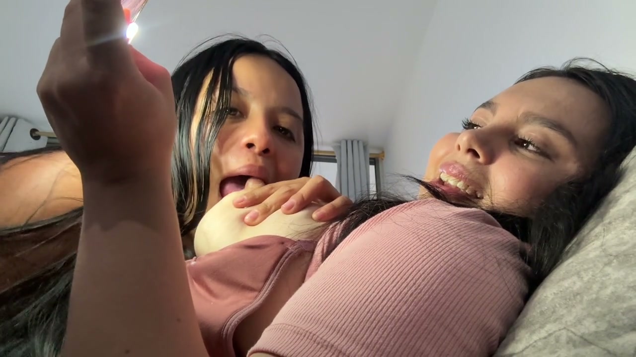 playing with my friend while no one is watching us